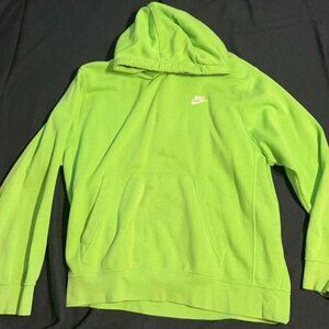 Nike Men's Green Hoodie